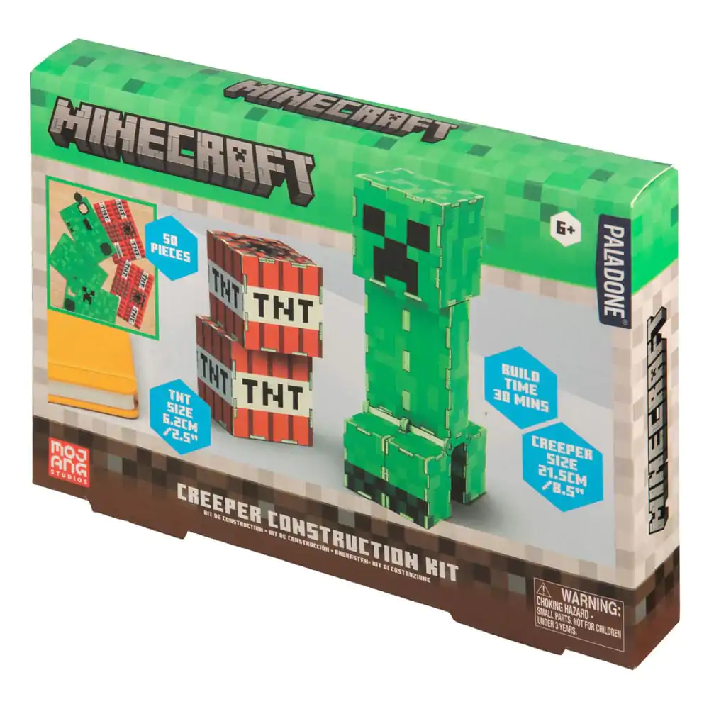 Minecraft Construction Kit Creeper 16 cm fotografii produktu