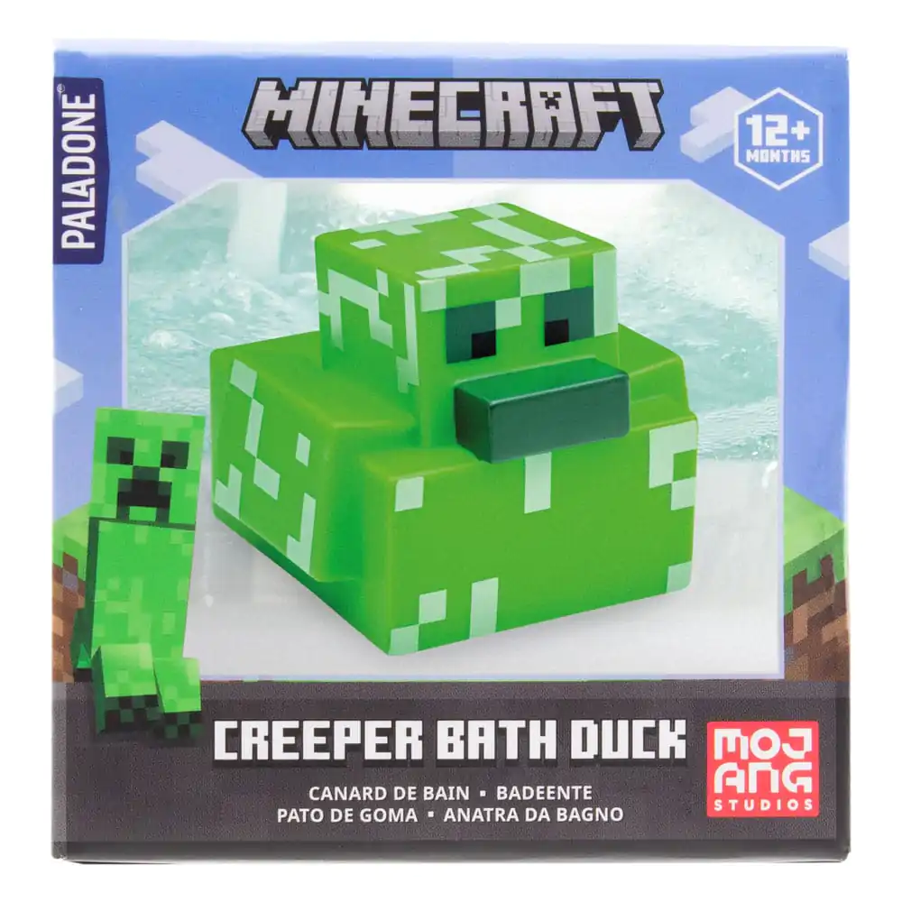 Minecraft Káčátko do vany Creeper 6 cm fotografii produktu