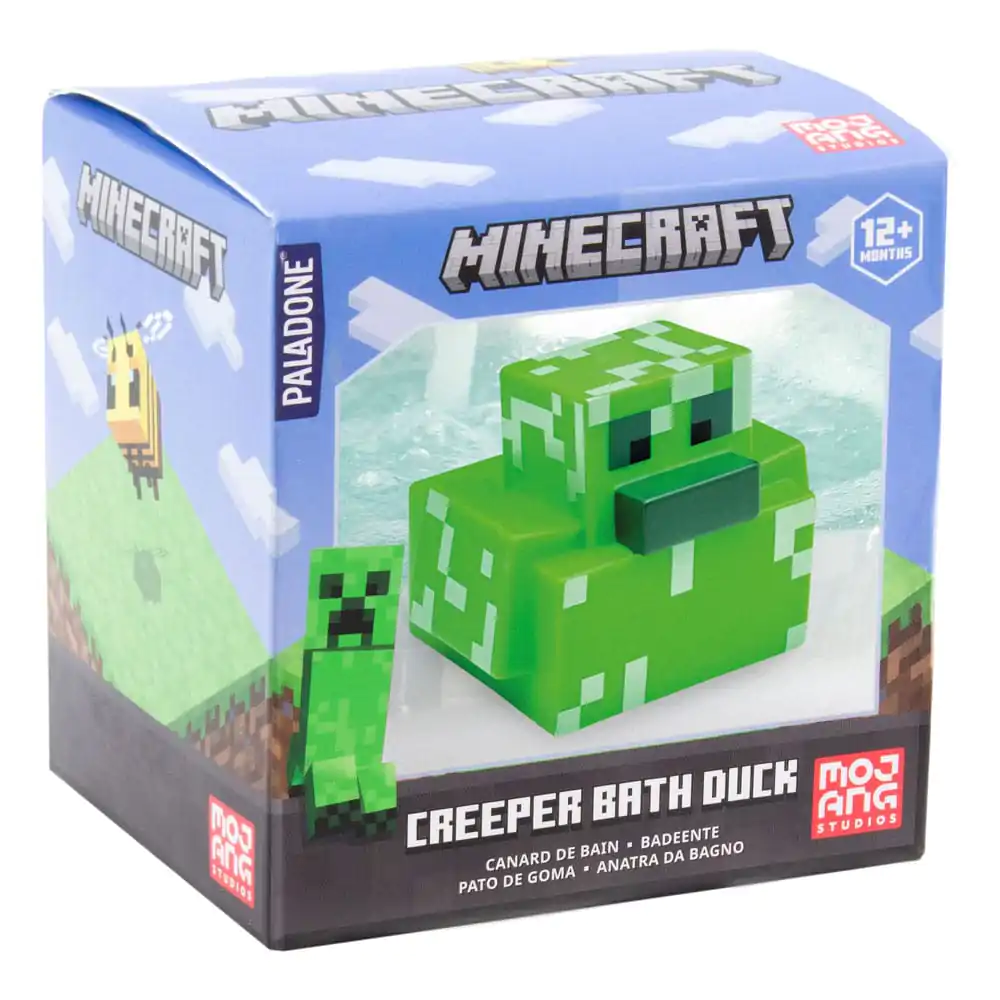 Minecraft Káčátko do vany Creeper 6 cm fotografii produktu