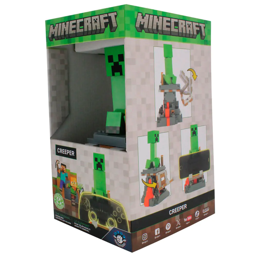 Minecraft Creeper upínací držák Cable guy 20 cm fotografii produktu