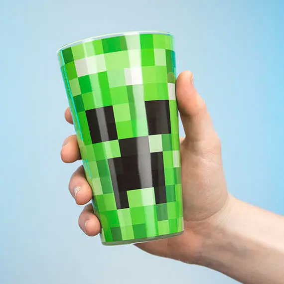 Sklenice Minecraft Creeper fotografii produktu