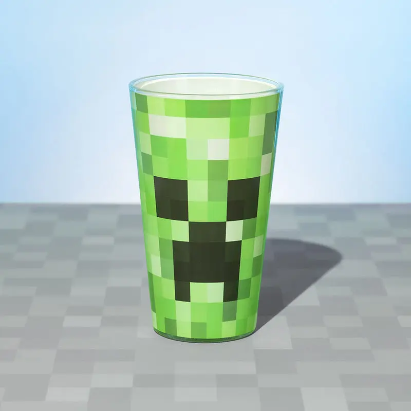 Sklenice Minecraft Creeper fotografii produktu