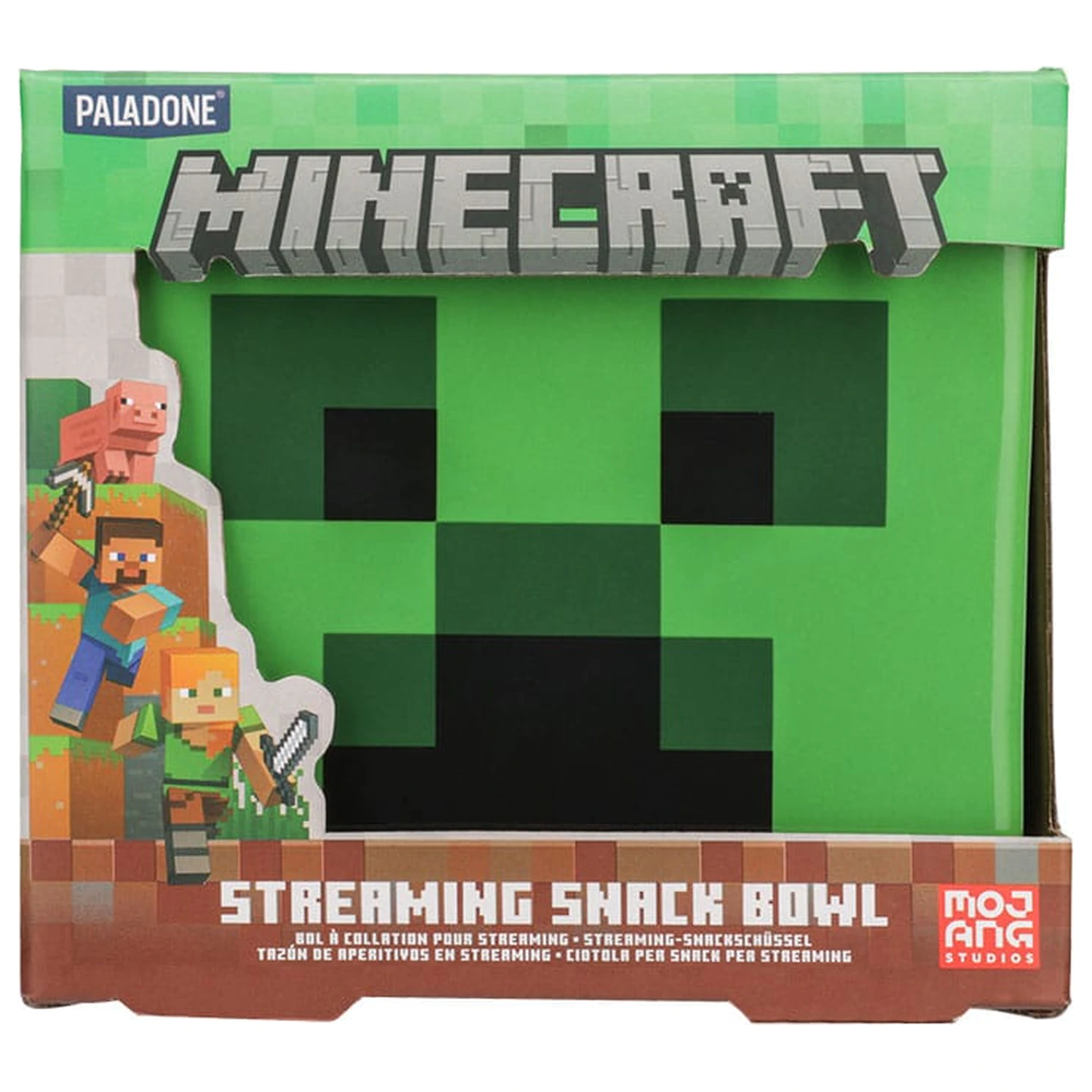Minecraft Streaming miska na svačinu Creeper fotografii produktu