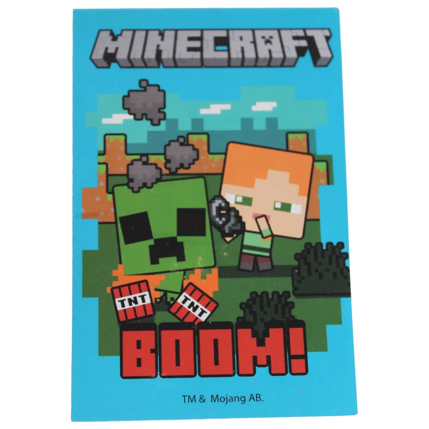 Minecraft Creepers Need Hugs Papírnická sada - 5 kusů fotografii produktu