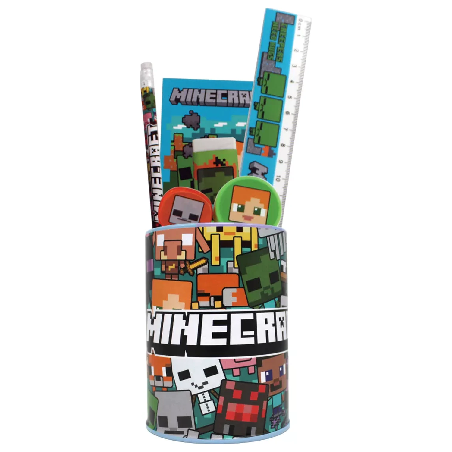 Minecraft Creepers Need Hugs Papírnická sada - 7 kusů fotografii produktu