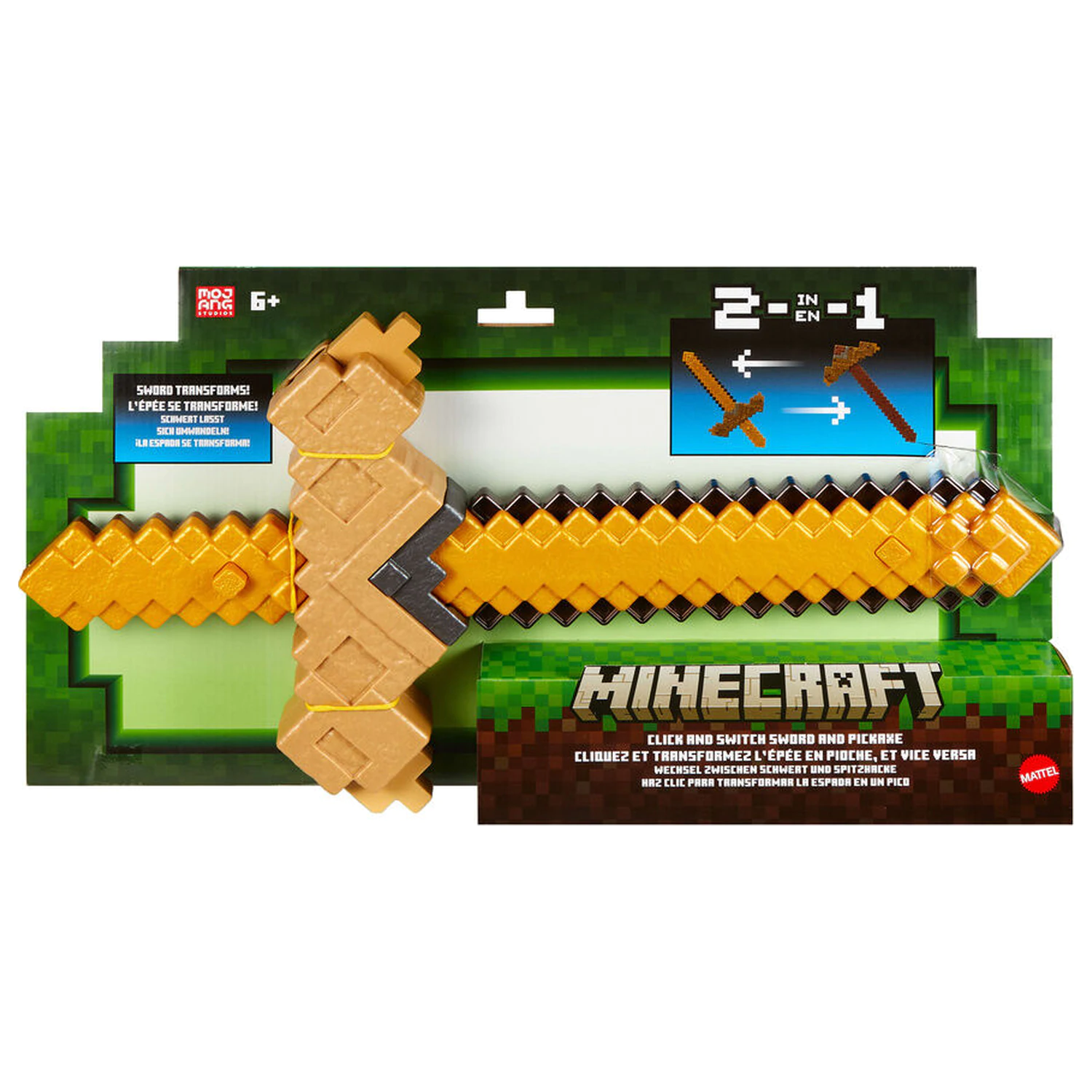 Minecraft Přeměnitelný meč krumpáč fotografii produktu