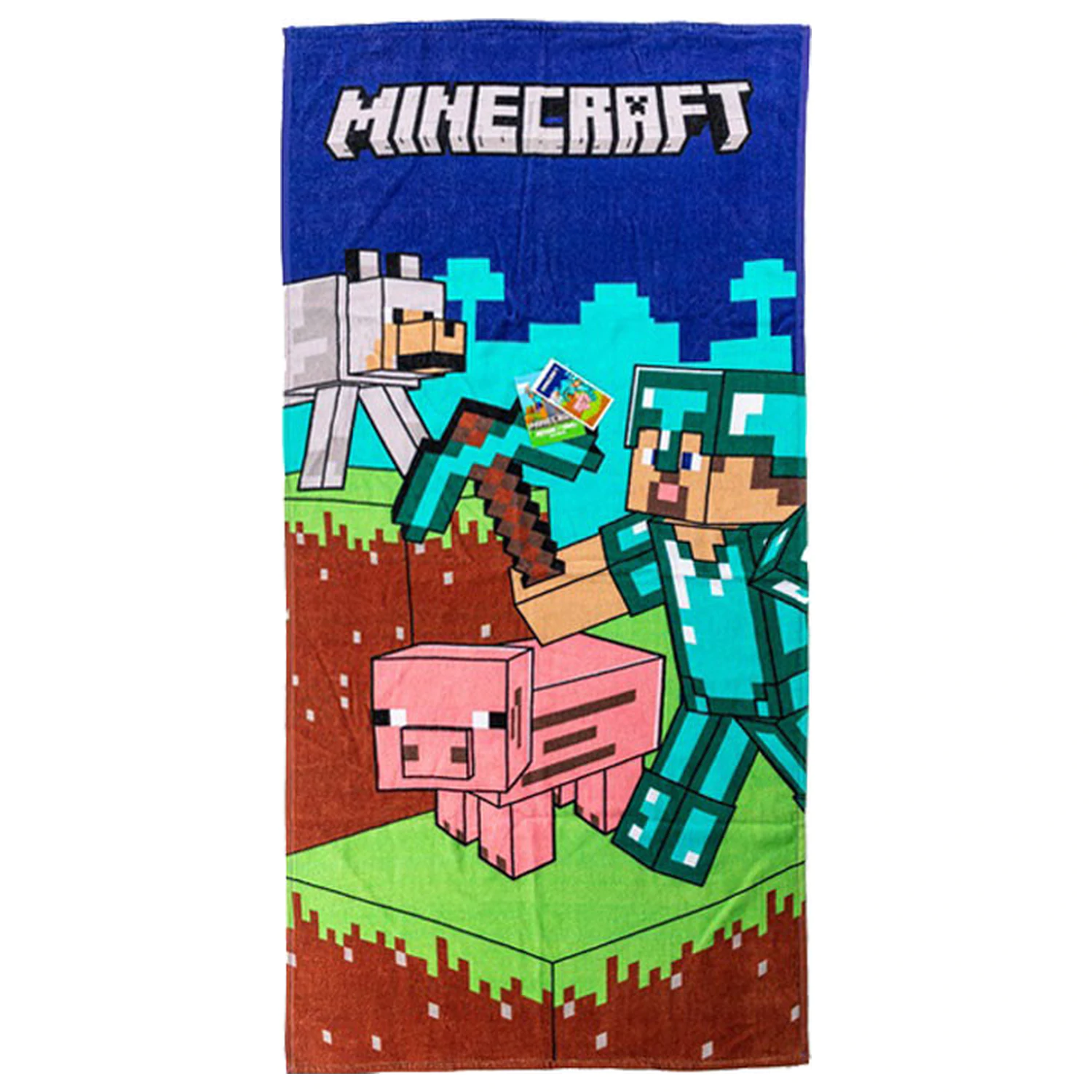 Minecraft Diamond Armor ručník fotografii produktu
