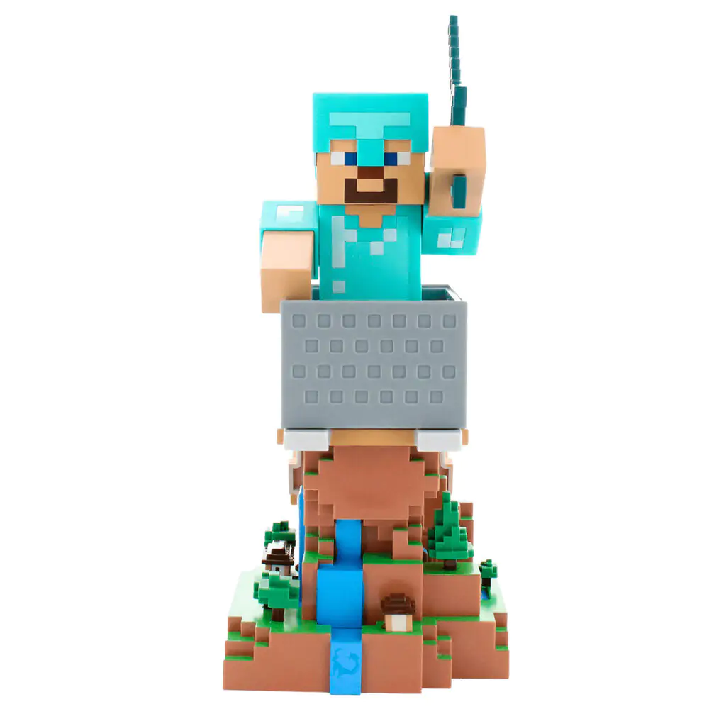 Minecraft Diamond Steve Cable guy 20 cm fotografii produktu