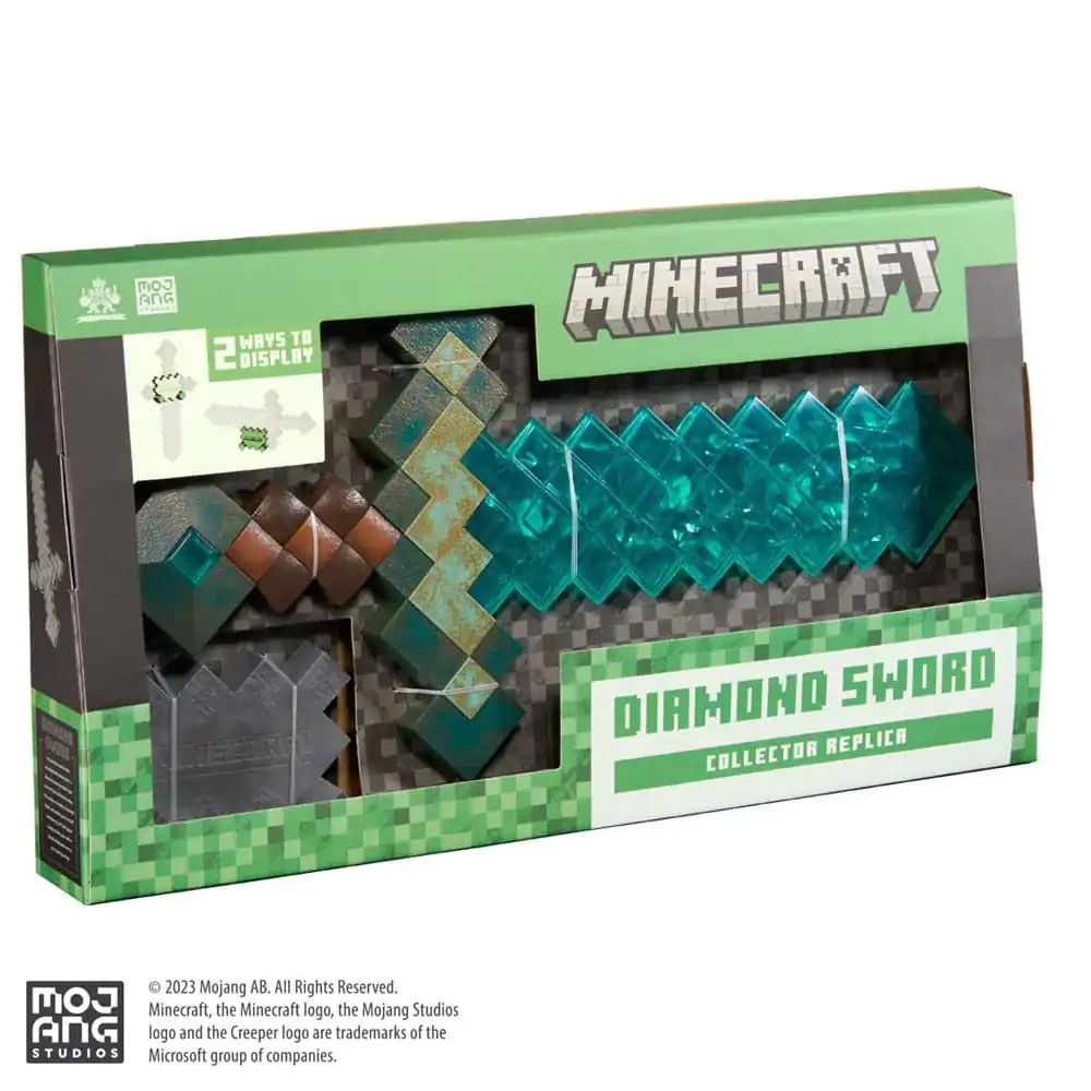 Replika Minecraft Diamantový meč Sběratelský 50 cm fotografii produktu