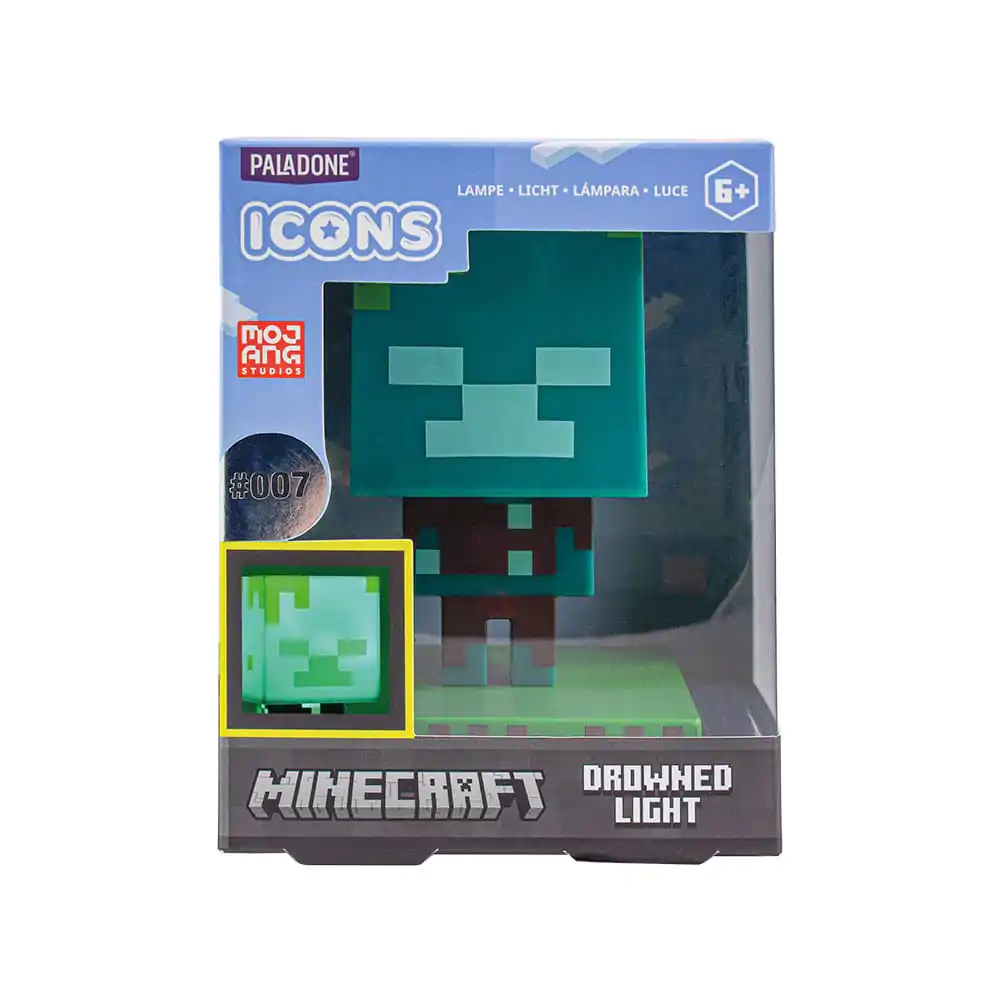 Minecraft Icon Světlo Utopenec Zombie fotografii produktu
