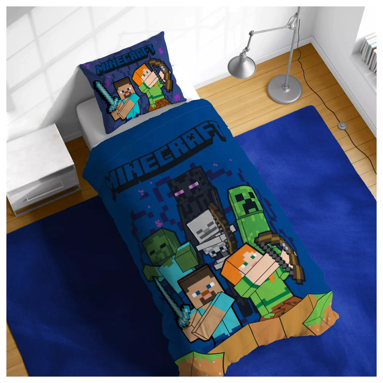 Minecraft Echoes of Hardcore povlečení na přikrývku fotografii produktu