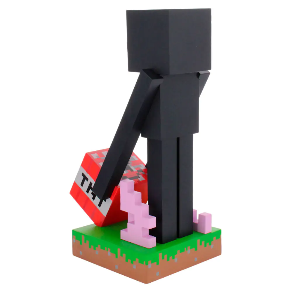 Minecraft Enderman Držák na kabel / Postavička 20 cm fotografii produktu