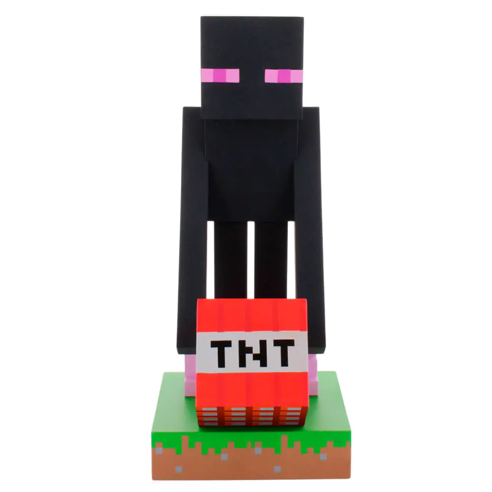 Minecraft Enderman Držák na kabel / Postavička 20 cm fotografii produktu