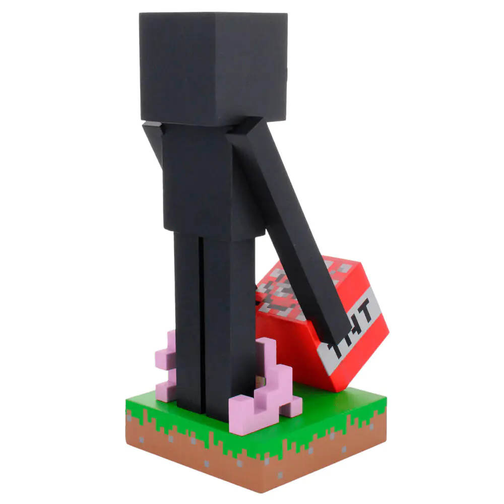 Minecraft Enderman Držák na kabel / Postavička 20 cm fotografii produktu