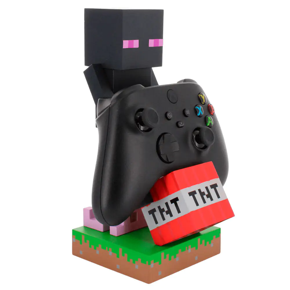 Minecraft Enderman Držák na kabel / Postavička 20 cm fotografii produktu