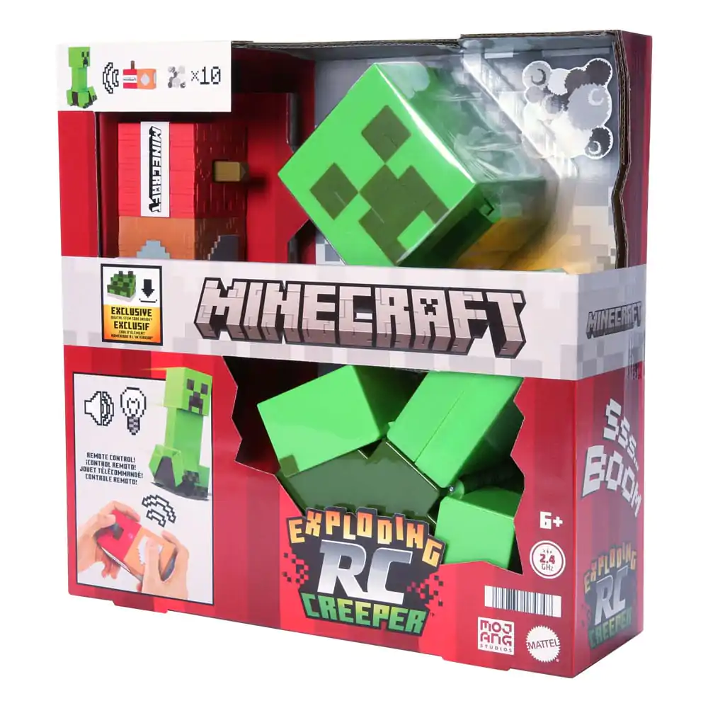 Minecraft figurka Exploding RC Creeper 25 cm fotografii produktu