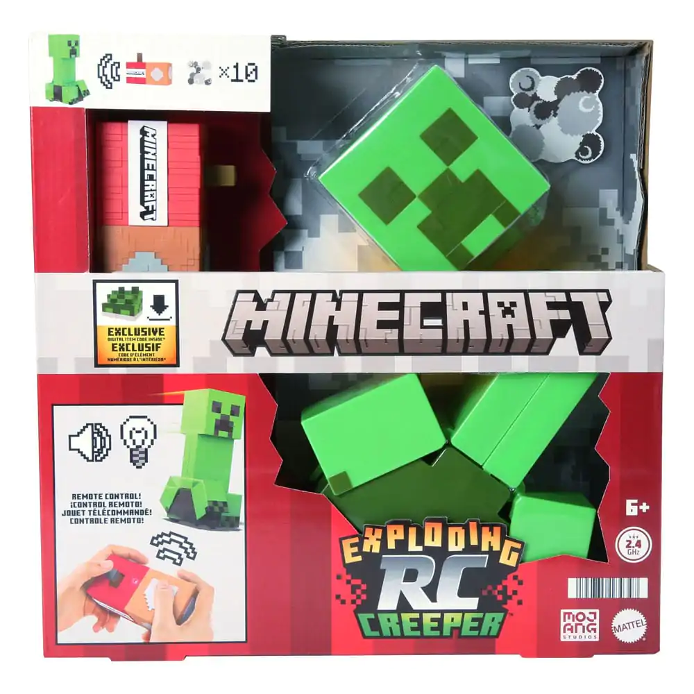 Minecraft figurka Exploding RC Creeper 25 cm fotografii produktu