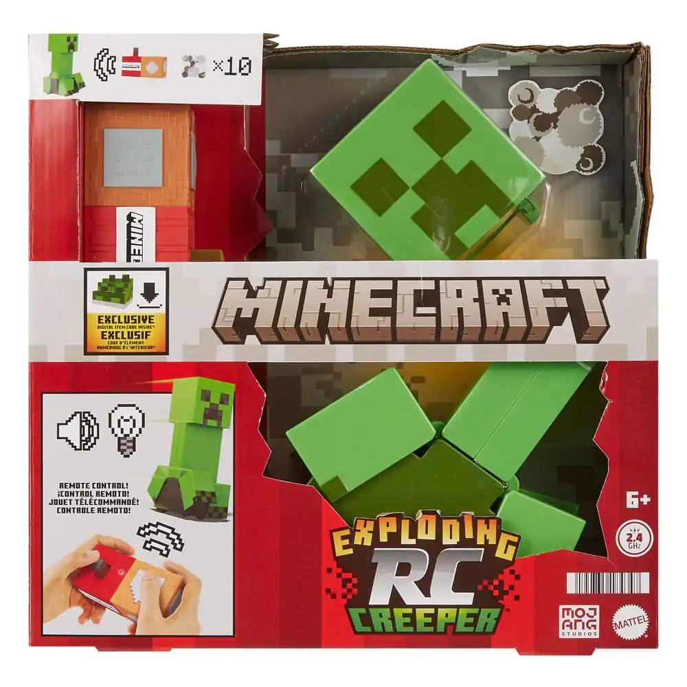 Minecraft figurka Exploding RC Creeper 25 cm fotografii produktu