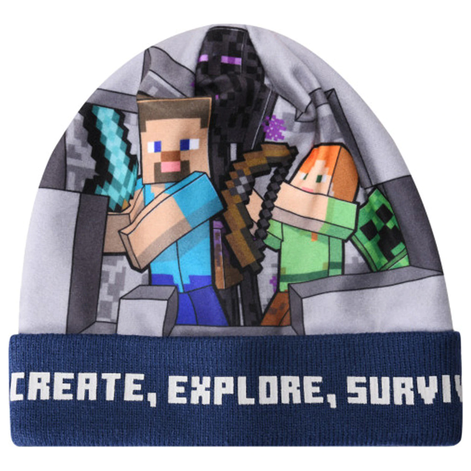Minecraft Explore Dětská čepice 54 cm fotografii produktu
