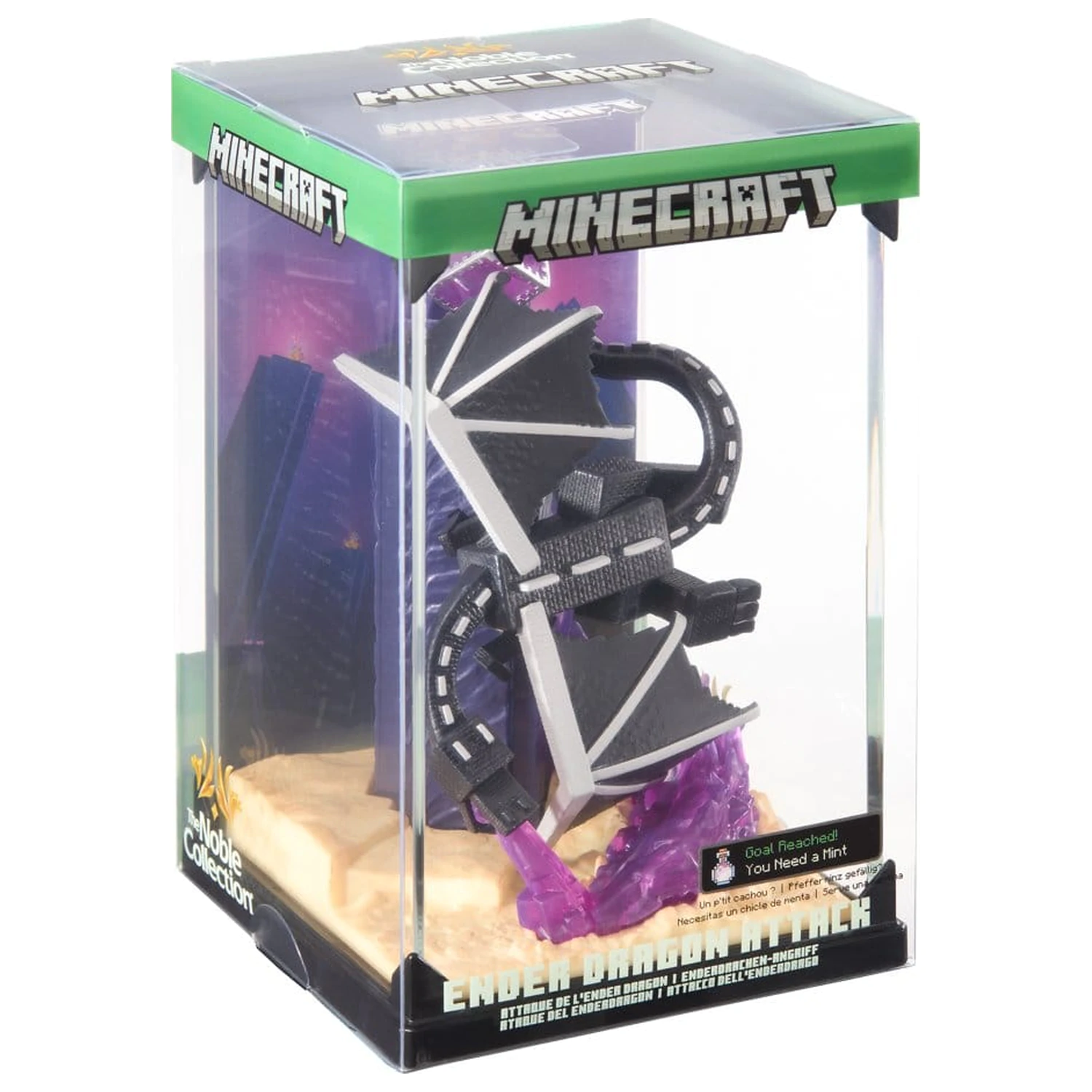 Minecraft Figurka Diorama Ender Dragon Attack 18 cm fotografii produktu