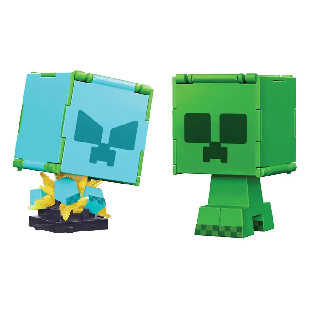 Minecraft Flippin Action Figure Creeper a Nabitý Creeper - akční figurky fotografii produktu