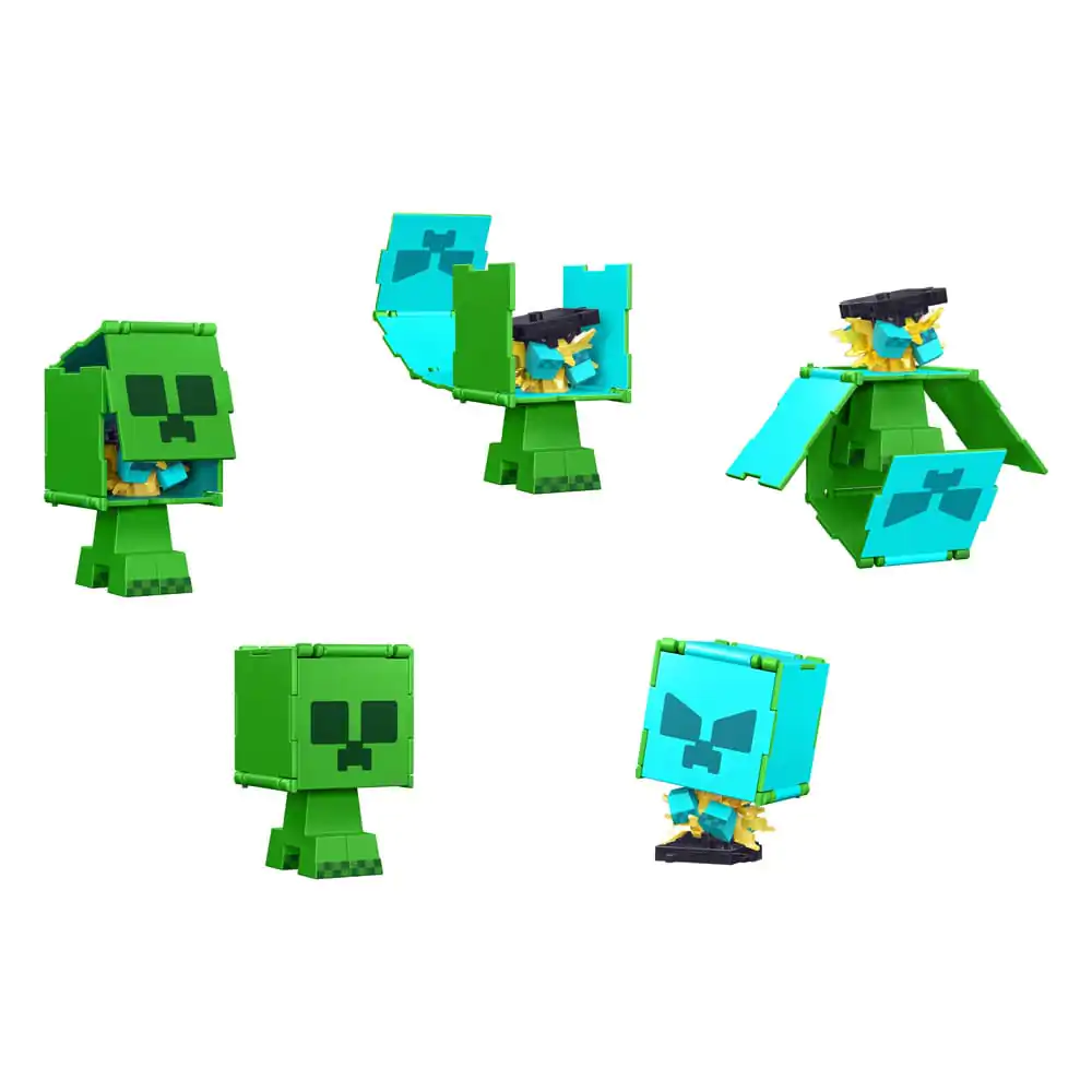 Minecraft Flippin Action Figure Creeper a Nabitý Creeper - akční figurky fotografii produktu