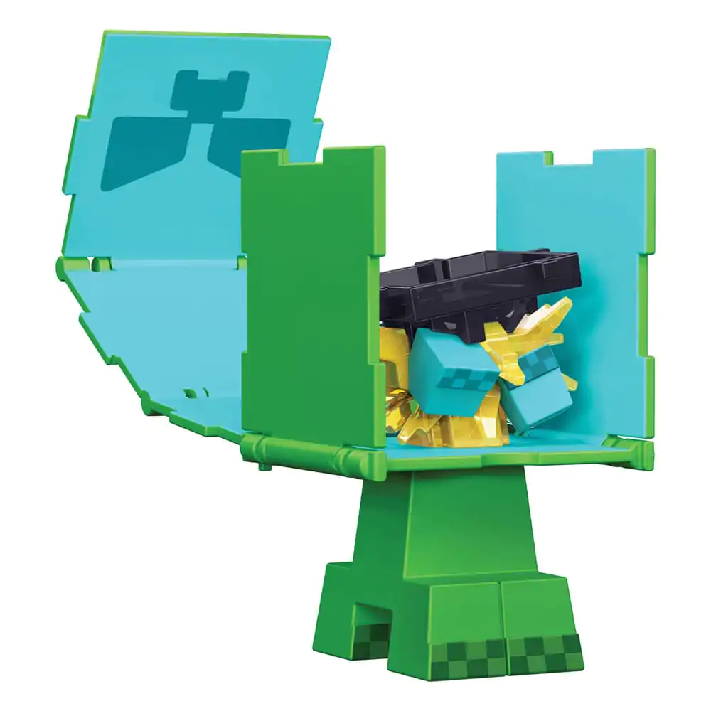 Minecraft Flippin Action Figure Creeper a Nabitý Creeper - akční figurky fotografii produktu