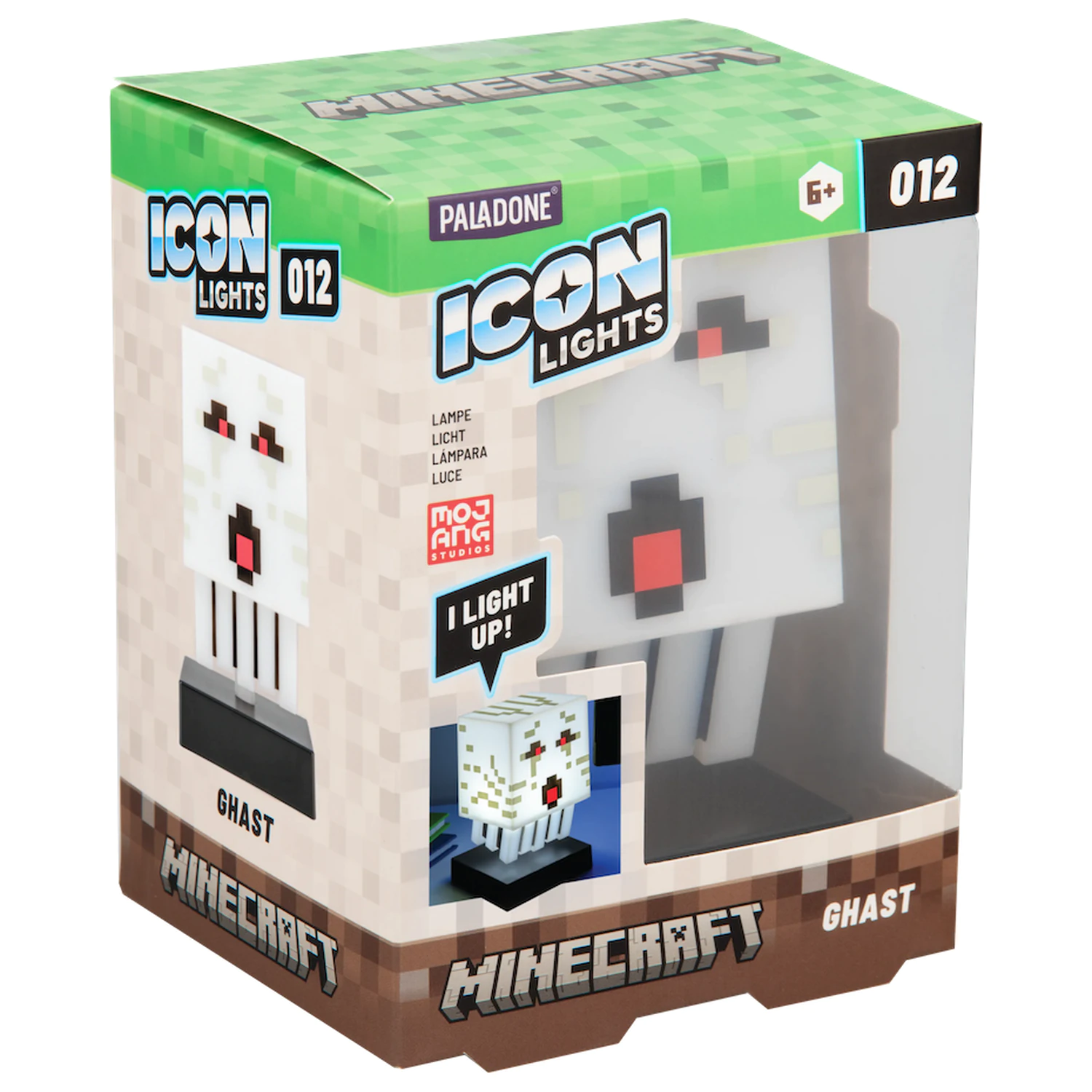 Minecraft Ghast Ikona Lampa 11 cm fotografii produktu