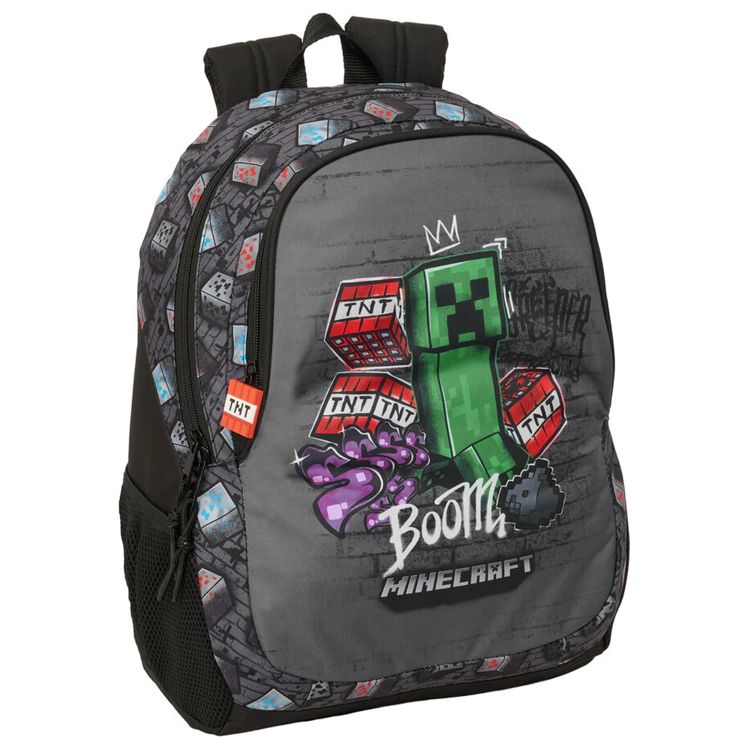 Batoh Minecraft Graffiti s přizpůsobitelným designem 44cm fotografii produktu