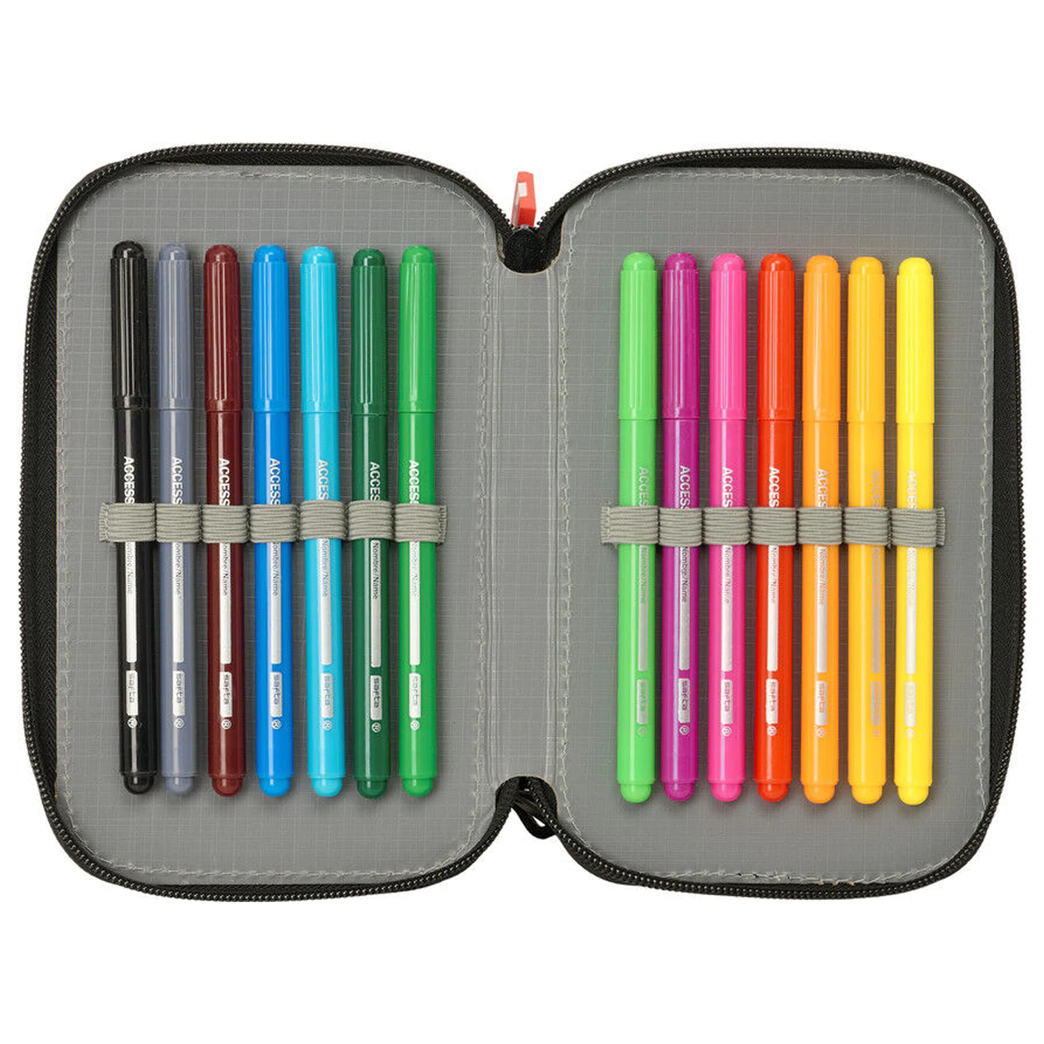 Minecraft Graffiti trojitý penál 37 ks fotografii produktu