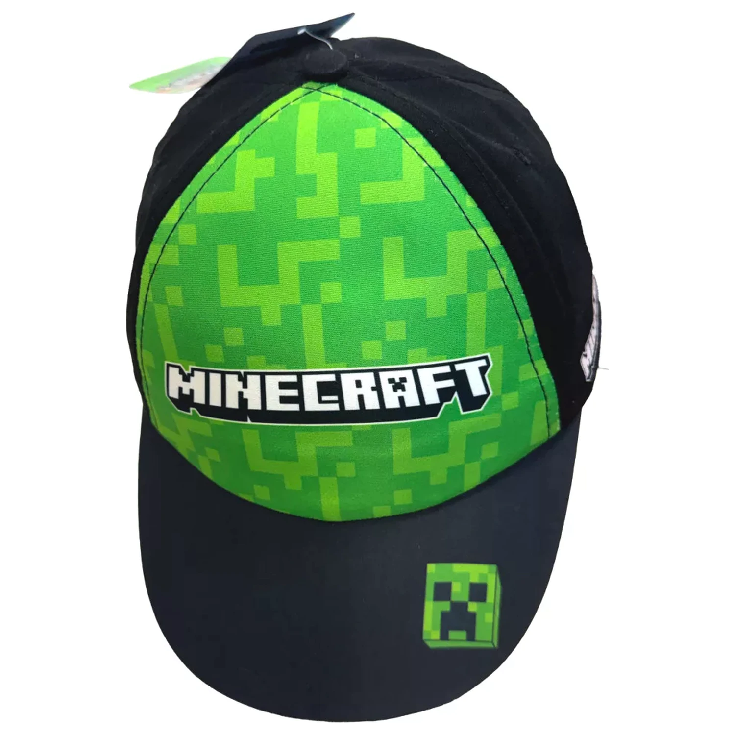 Minecraft Green Block dětská baseballová čepice 55 cm fotografii produktu