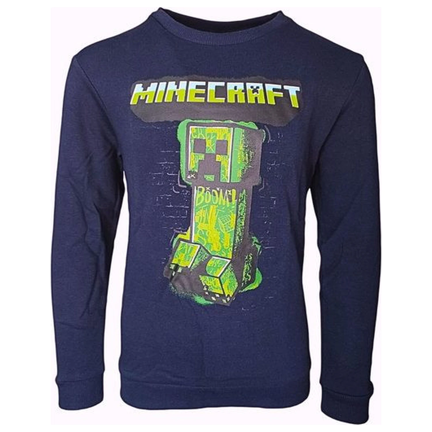 Minecraft Green Menace Dětská mikina s kapucí fotografii produktu