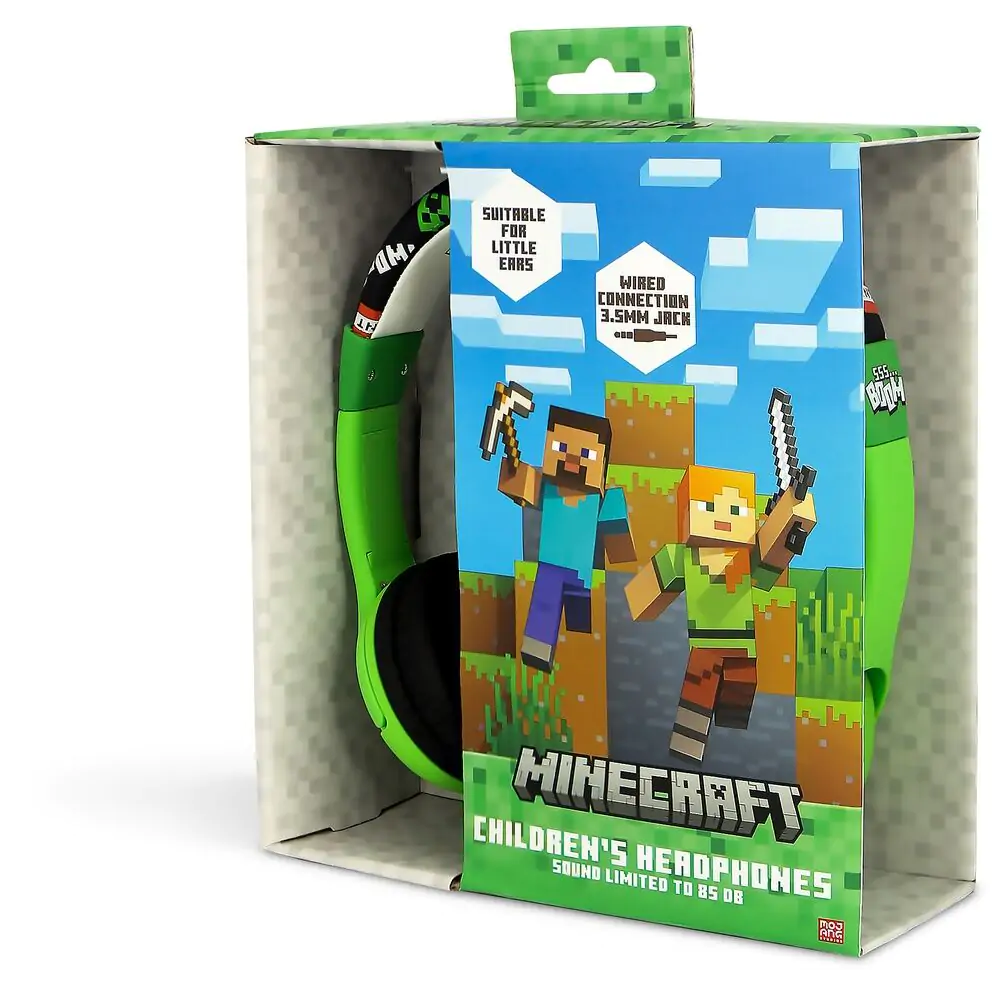 Minecraft dětská sluchátka fotografii produktu