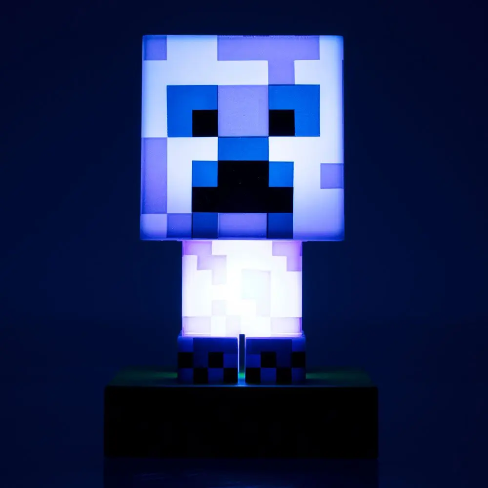Minecraft Icon Light Charged Creeper - Ikonová lampička fotografii produktu