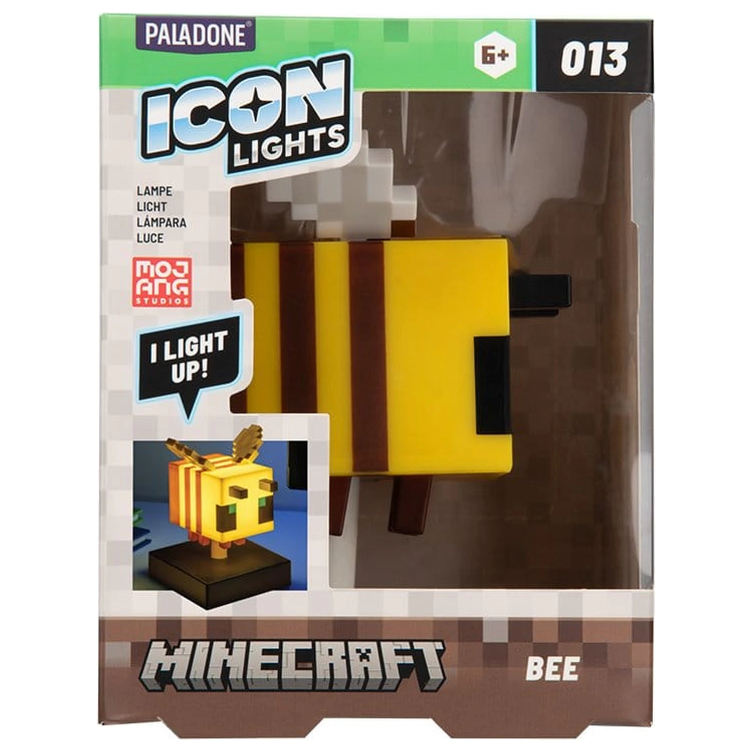 Minecraft Icon Light Bee 11 cm fotografii produktu