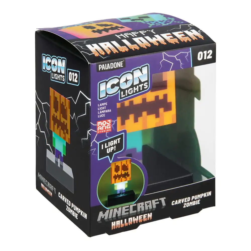 Minecraft Ikony Světlo Zombie Dýně 10 cm fotografii produktu