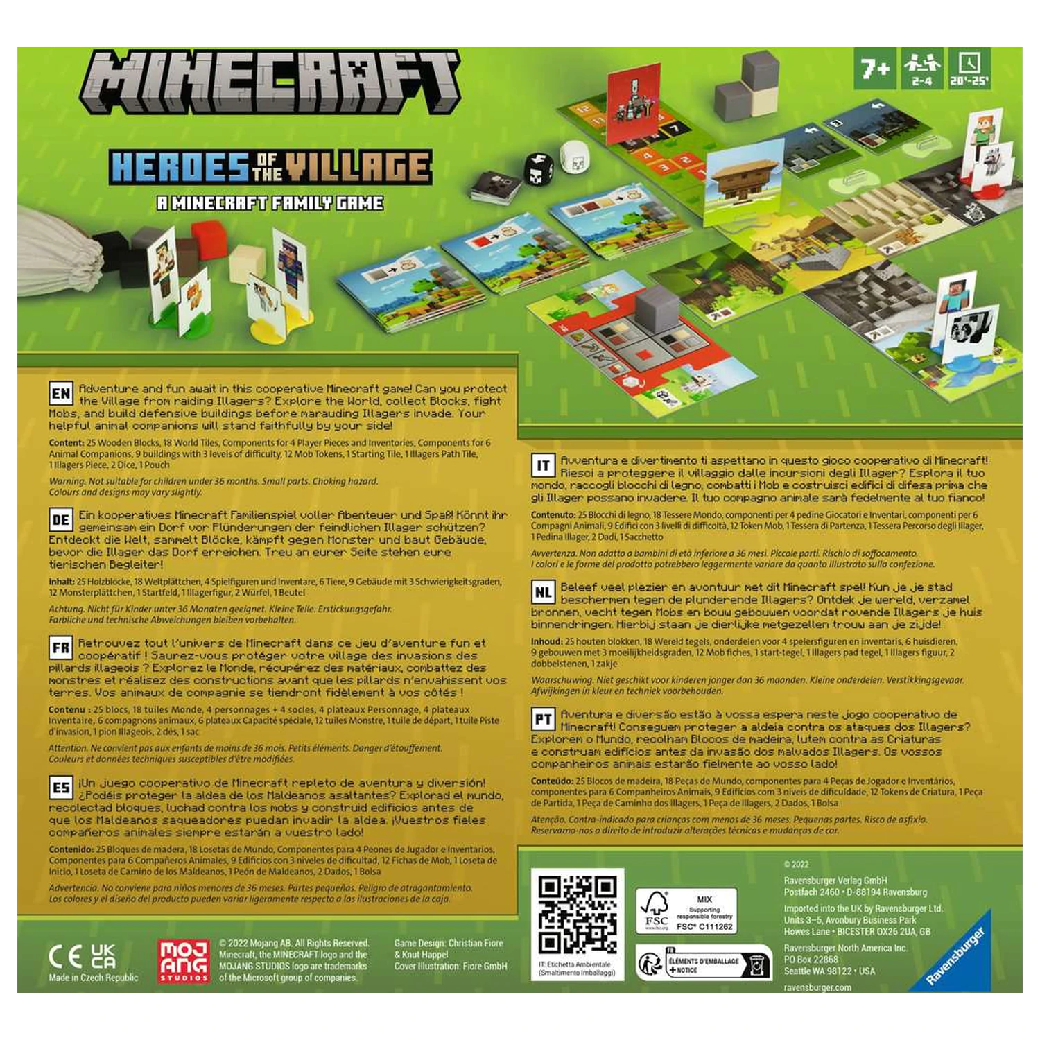 Minecraft JDS Hrdinové vesnice fotografii produktu
