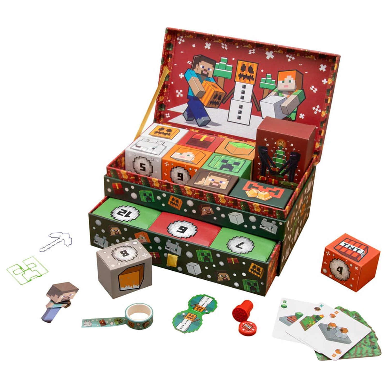 Minecraft Advent Calendar Keepsake Box Adventní Kalendář fotografii produktu