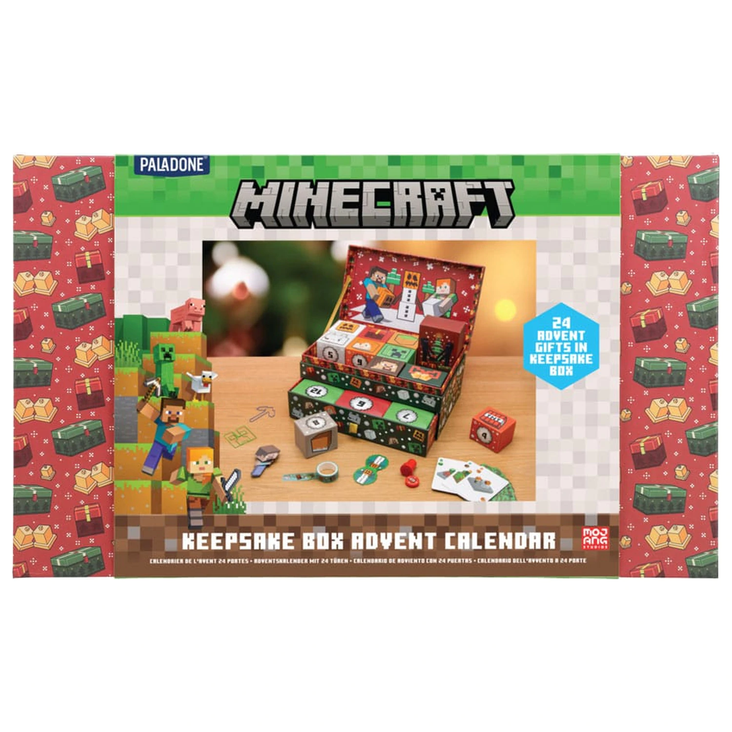 Minecraft Advent Calendar Keepsake Box Adventní Kalendář fotografii produktu