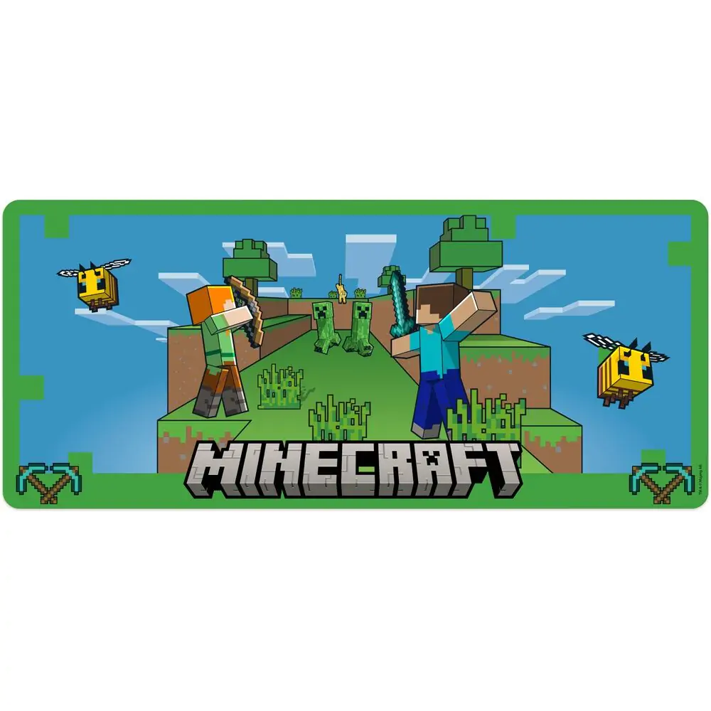 Minecraft herní podložka na stůl fotografii produktu