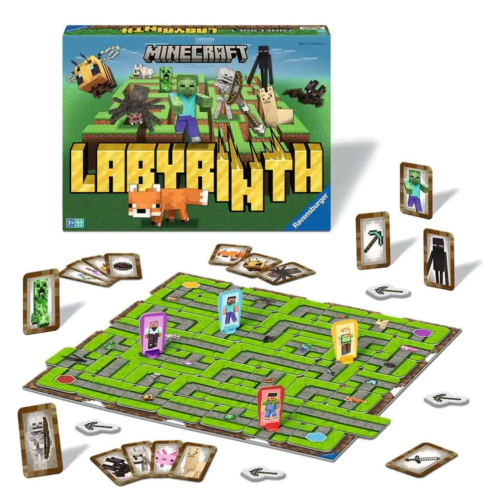 Minecraft Board Game Labyrinth - Stolní hra Labyrint fotografii produktu