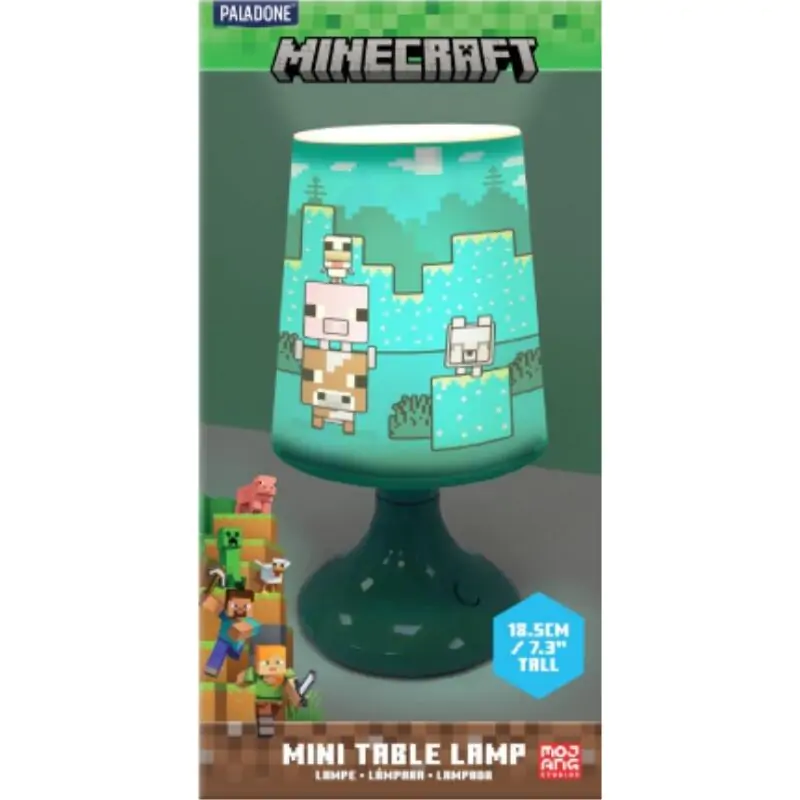 Minecraft lampa 19 cm fotografii produktu