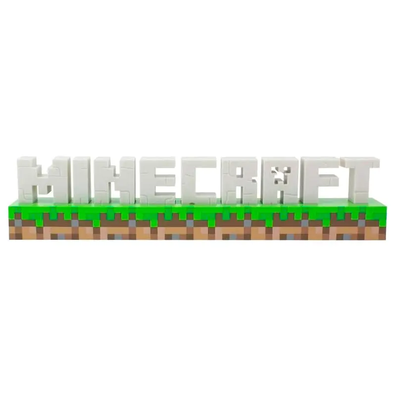 Minecraft Logo světlo fotografii produktu