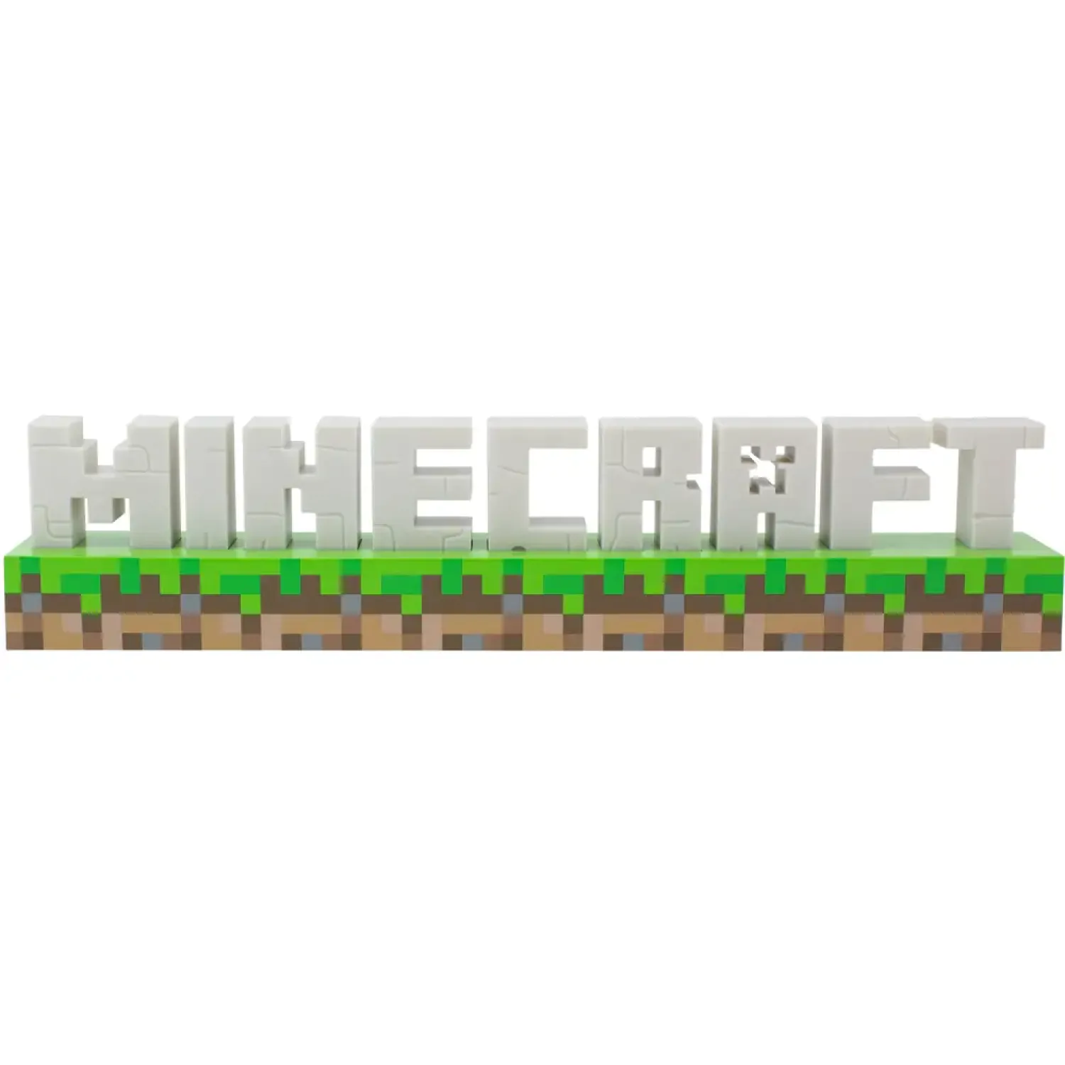 Minecraft Logo světlo fotografii produktu