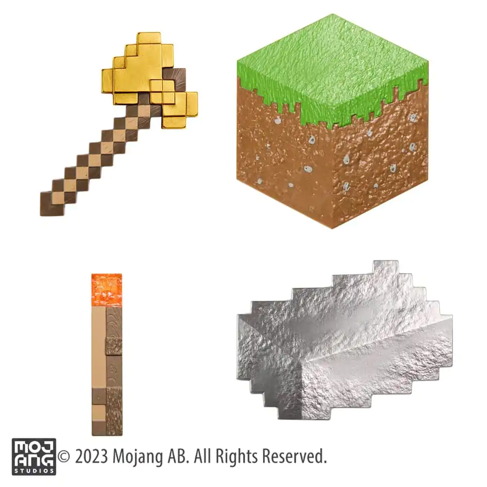 Minecraft Truhla s pokladem Plains 10 cm fotografii produktu