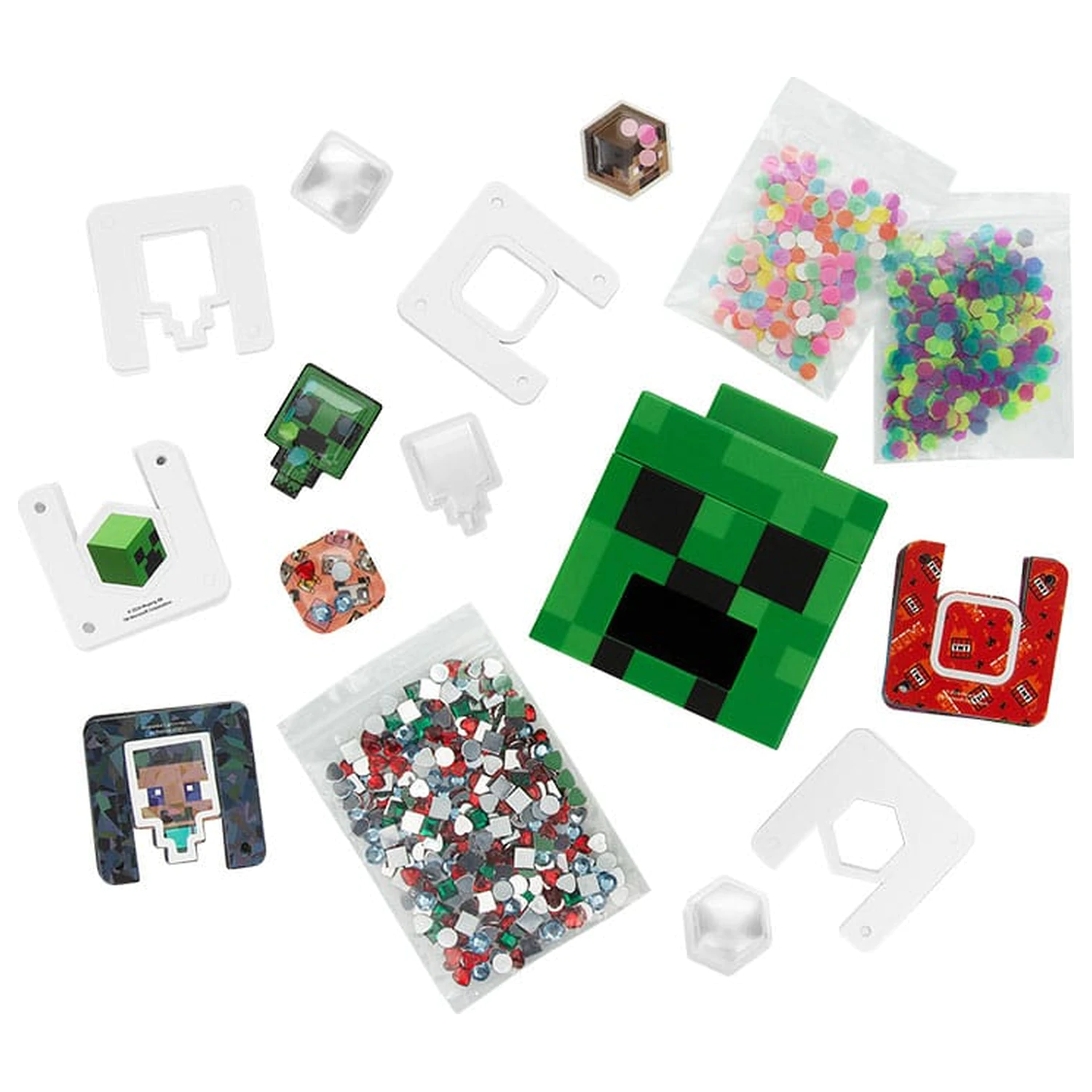 Minecraft 3D výrobník nálepek fotografii produktu
