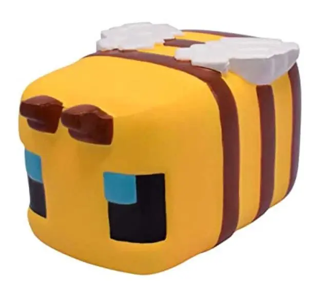 Minecraft Mega Squishme Antistresová figurka 15 cm Series 3 Bee 15 cm fotografii produktu