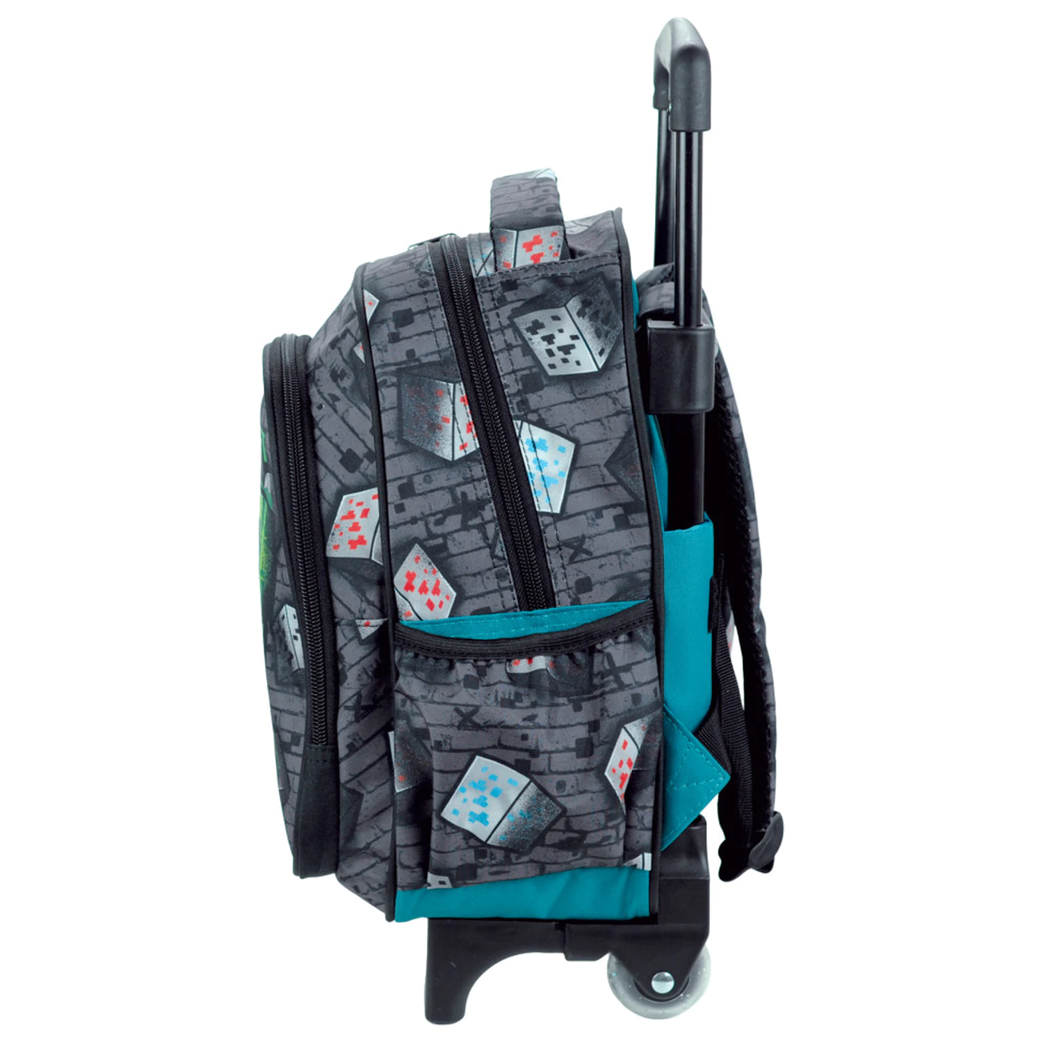 Minecraft Metro Art Blast Rolling batoh pro předškoláky, taška 30 cm fotografii produktu