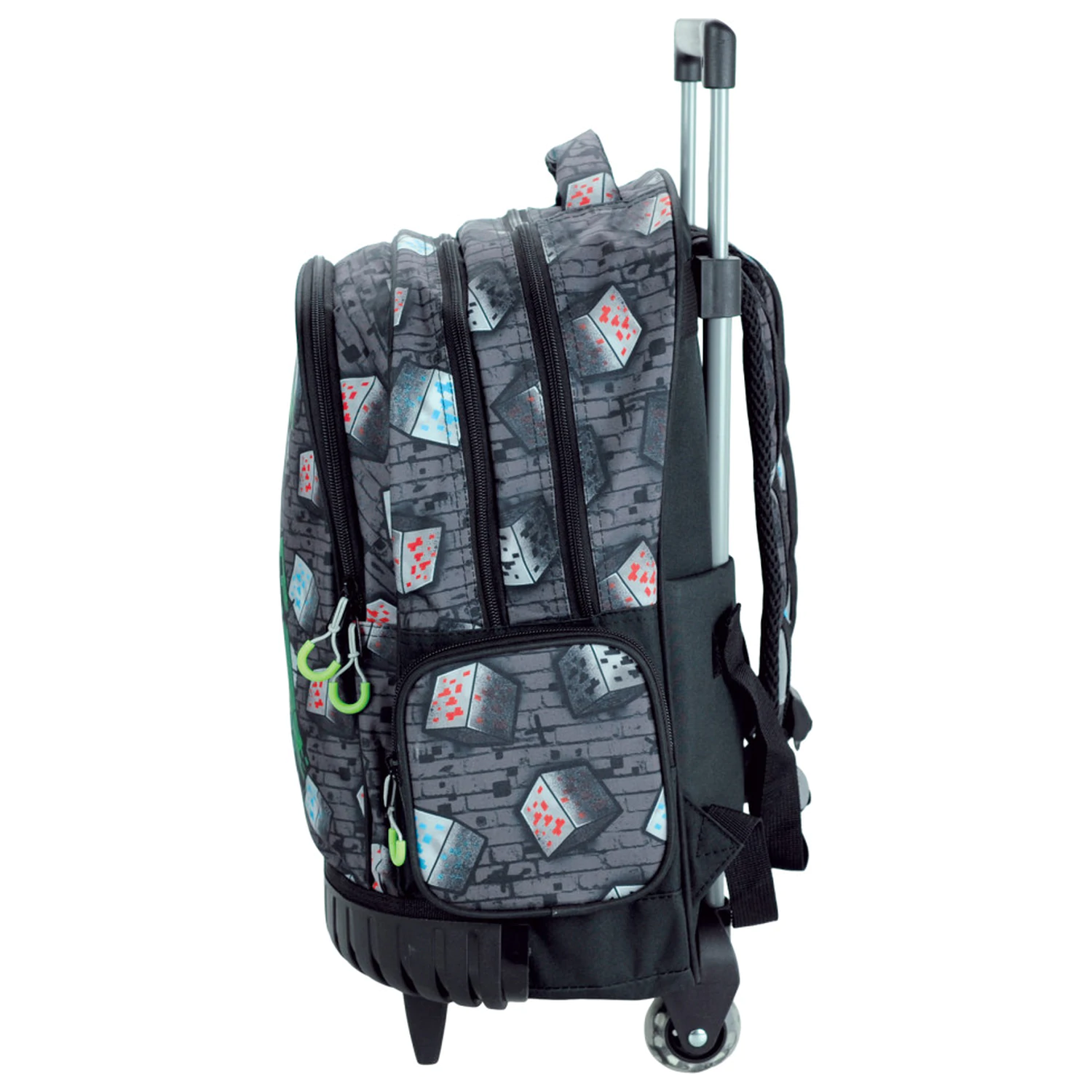 Minecraft Metro Art Školní taška na kolečkách, taška 46 cm fotografii produktu