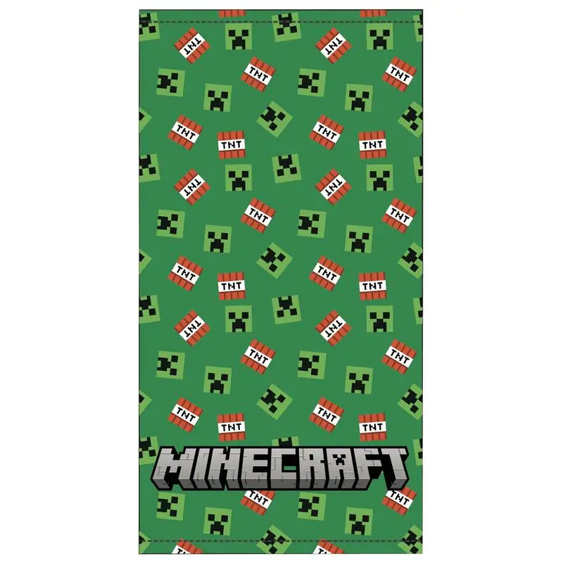 Minecraft mikrovláknová plážová osuška fotografii produktu